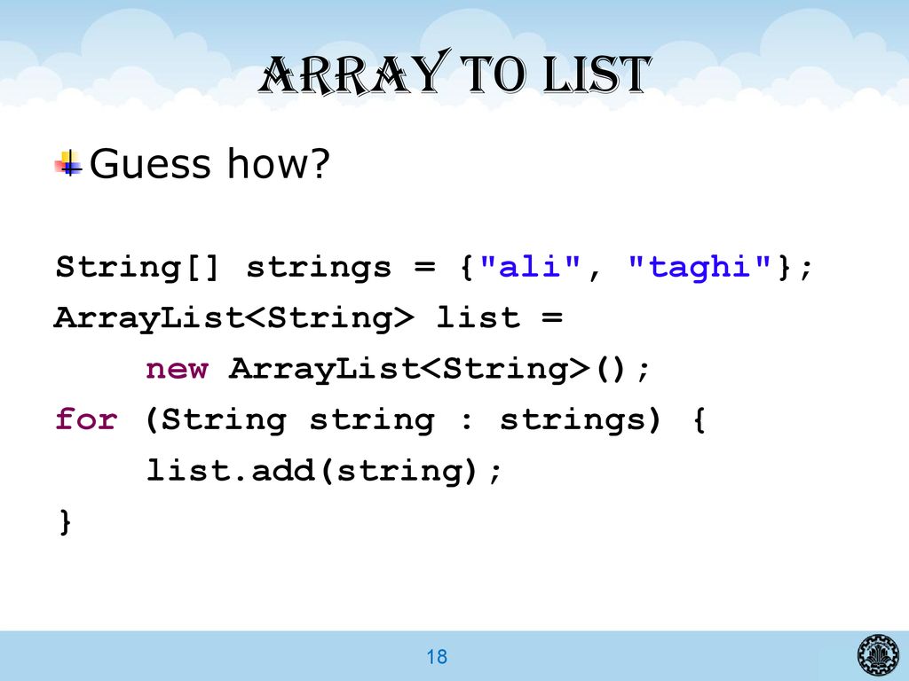 Advanced Programming in Java - ppt download